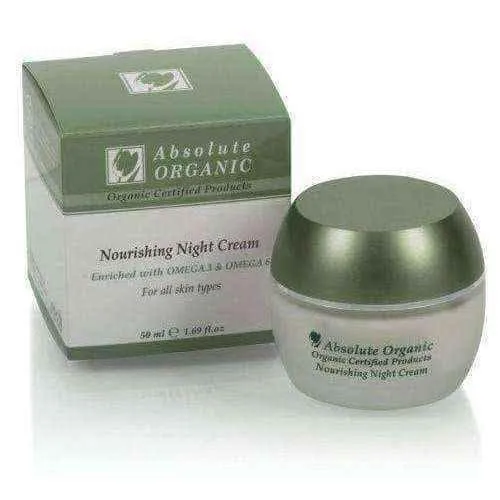Nourishing night cream 50 ml, organic night cream