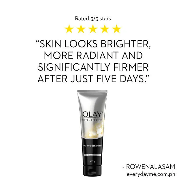 OLAY CLEANSER TOTAL EFFECTS FOAM  100ML