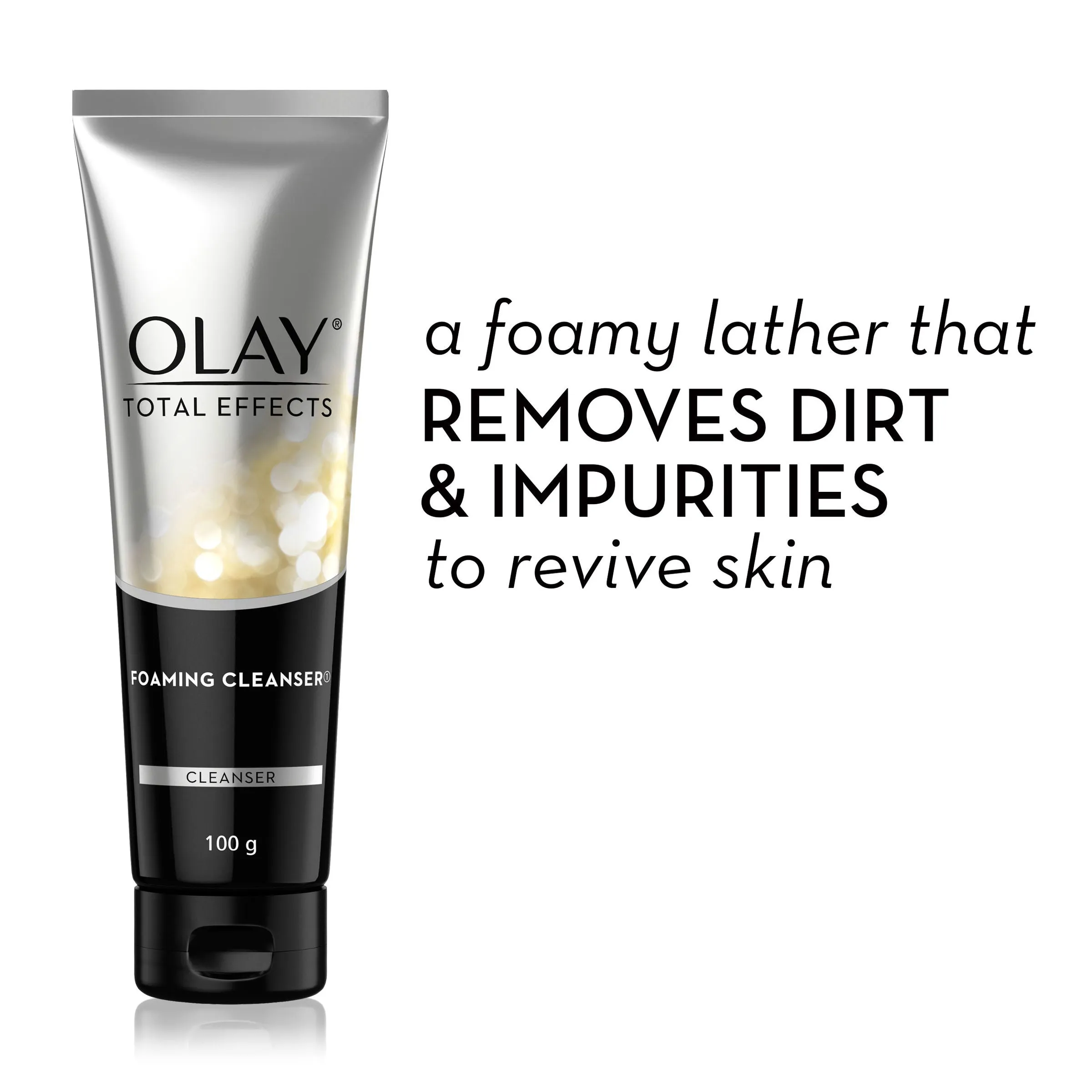 OLAY CLEANSER TOTAL EFFECTS FOAM  100ML