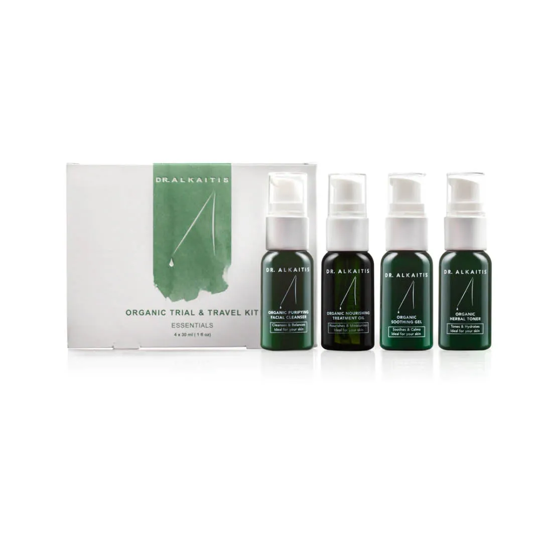 Organic Skin Care Travel Kit