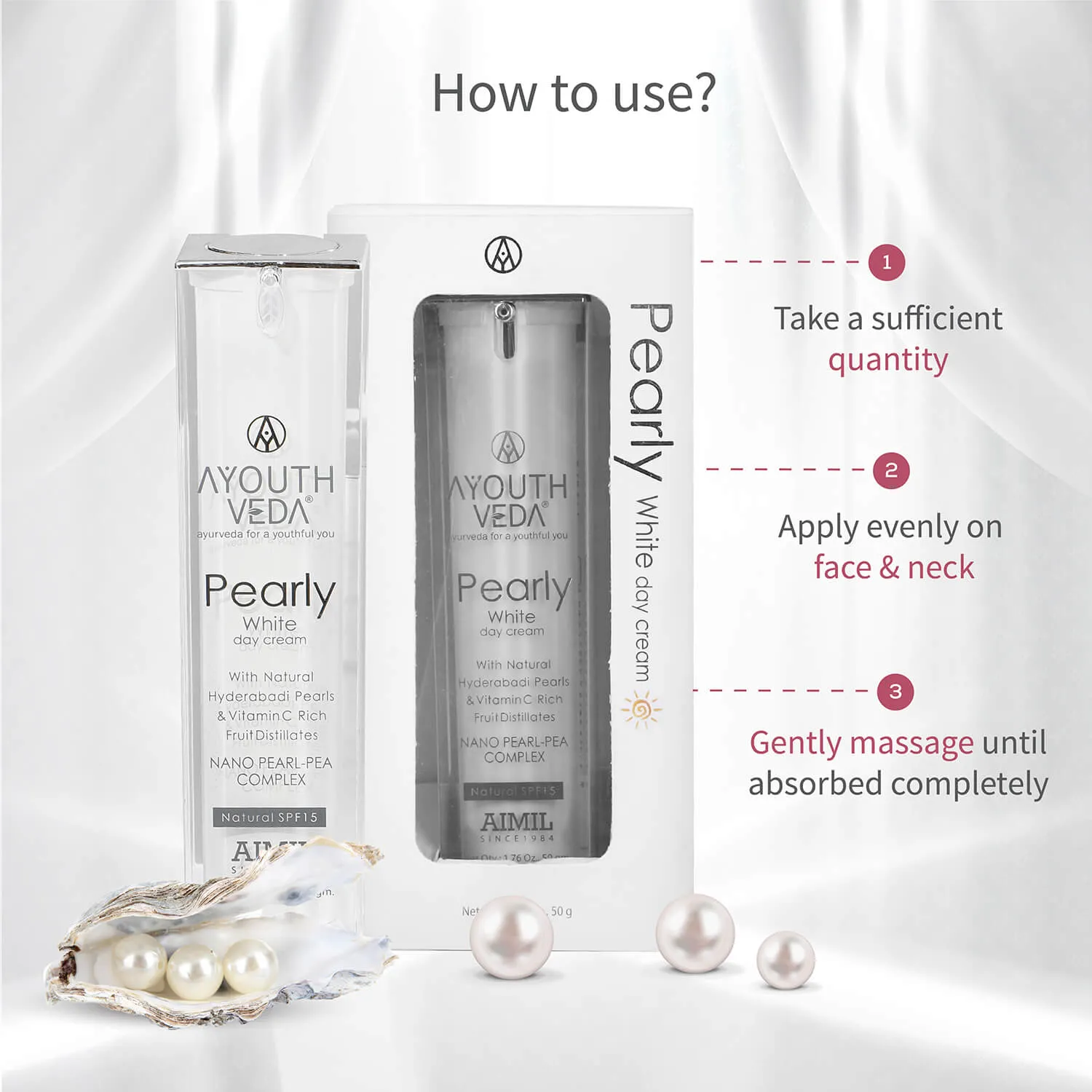 Pearly White Day Cream