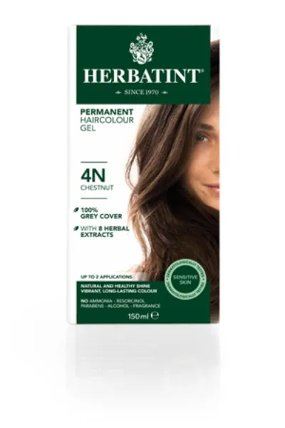 Permanent color 4N, Chestnut, 130 ml