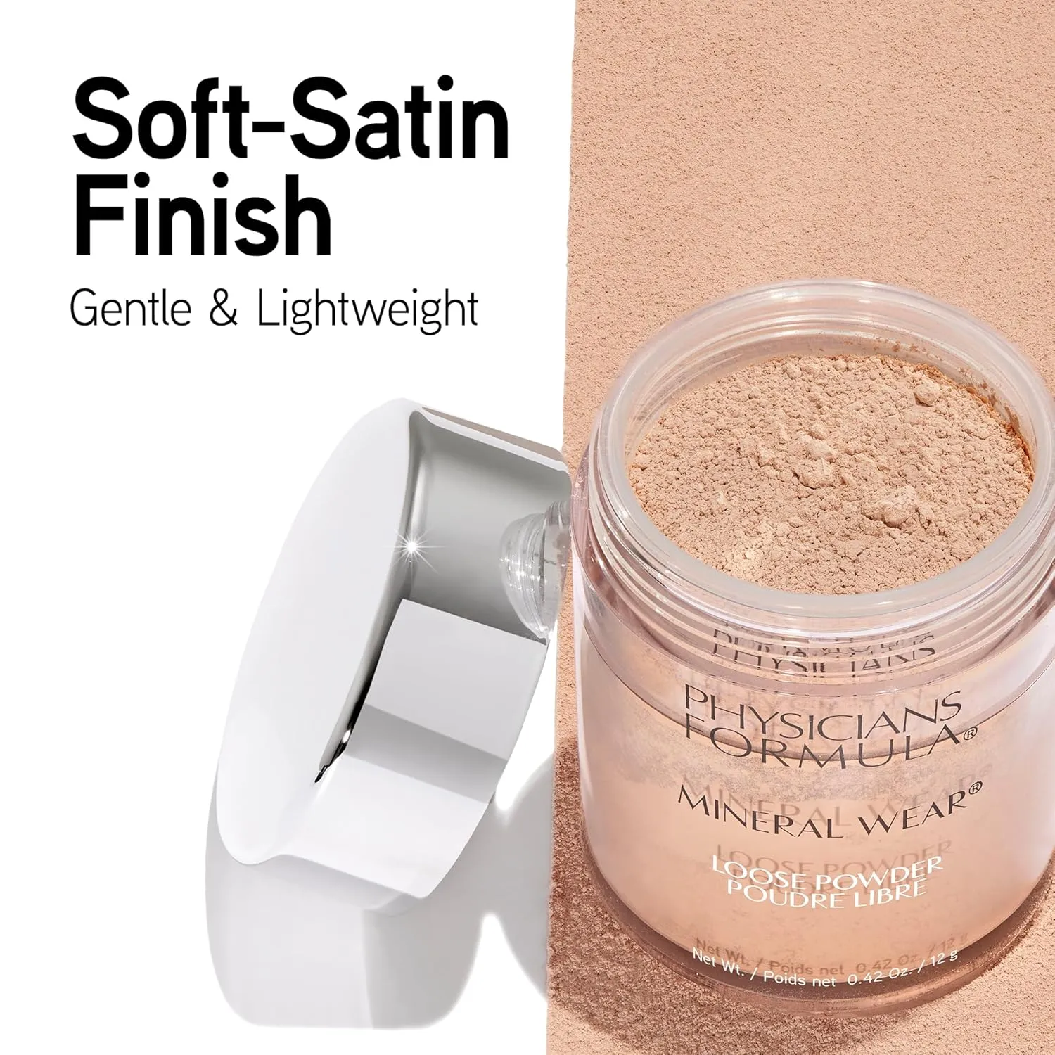 Physicians Formula Mineral Wear Talc-Free Loose Powder Creamy Natural, Dermatologist Tested, Clinically Tested