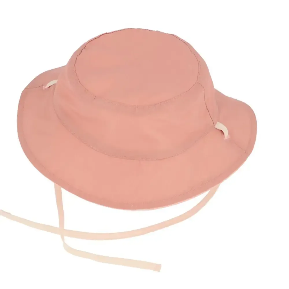 Pink Octopus Reversible Children's Sun Hat - UPF 30 