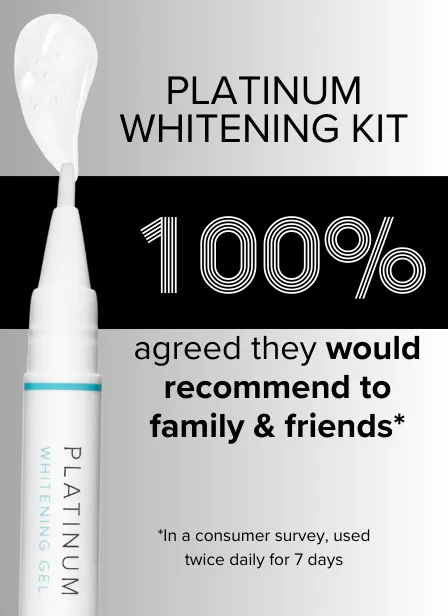 Platinum Whitening Pen and Mouth Guard