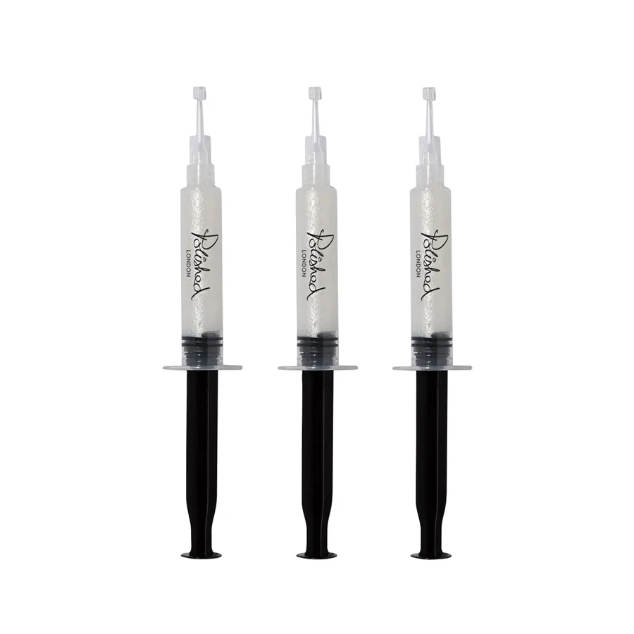 Polished London Teeth Whitening Gel (3 x 5ml)