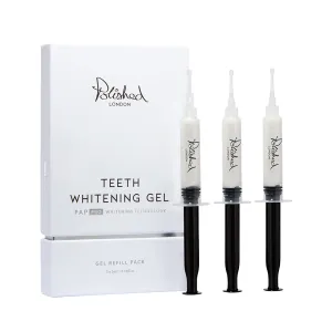 Polished London Teeth Whitening Gel (3 x 5ml)