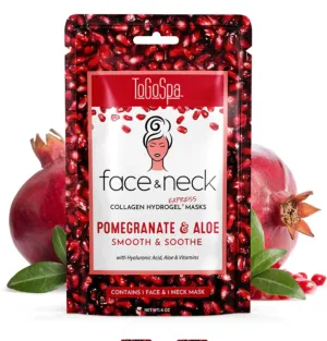 Pomegranate & Aloe Face & Neck Express Masks