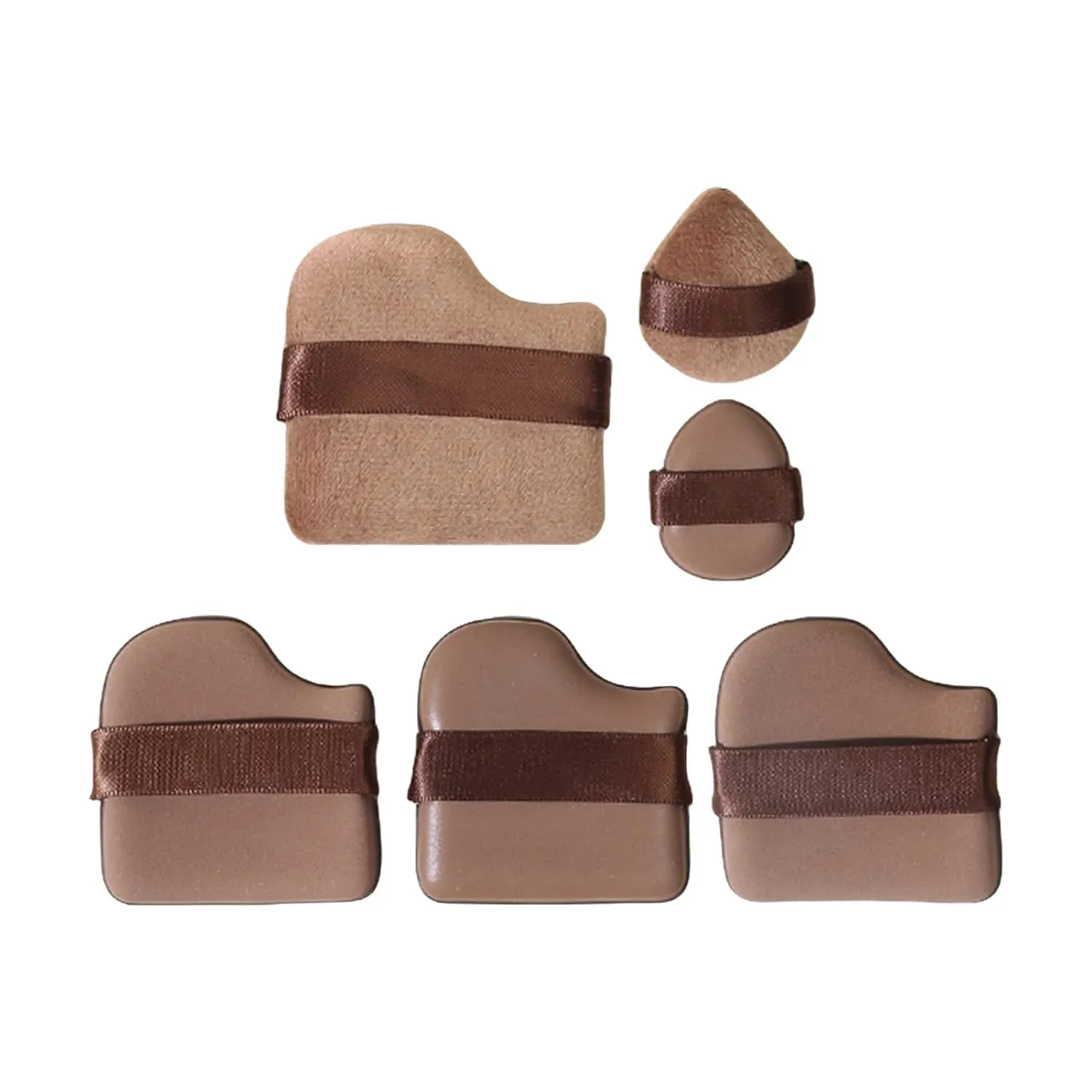 Powder Puff | Loose Powder Sponge,Soft Reusable 1 Set Beauty Tools for Women Home Foundation Contouring Girls Blending Travel
