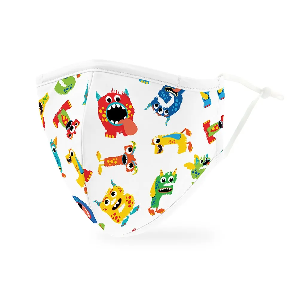 Protective Cloth Face Mask - Alphabet