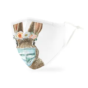 Protective Cloth Face Mask - Bunny Rabbit Theme