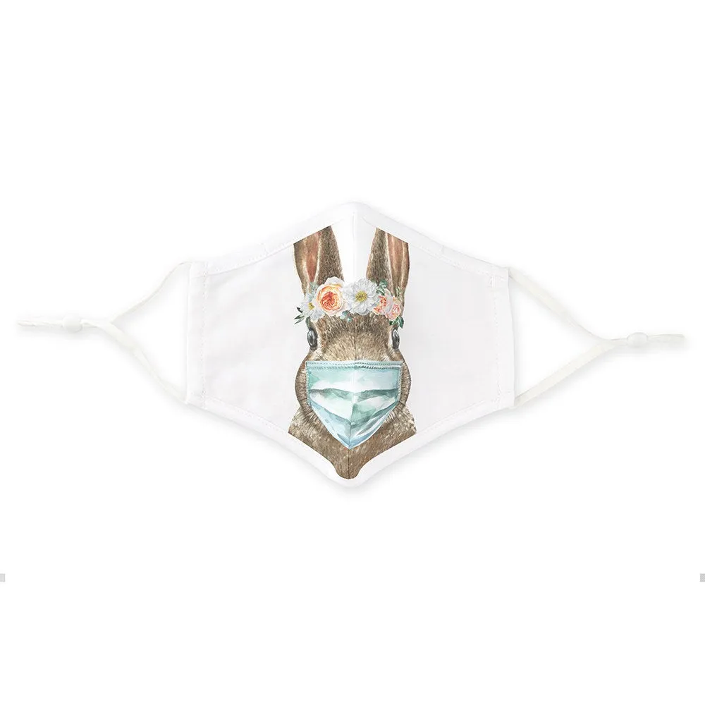 Protective Cloth Face Mask - Bunny Rabbit Theme