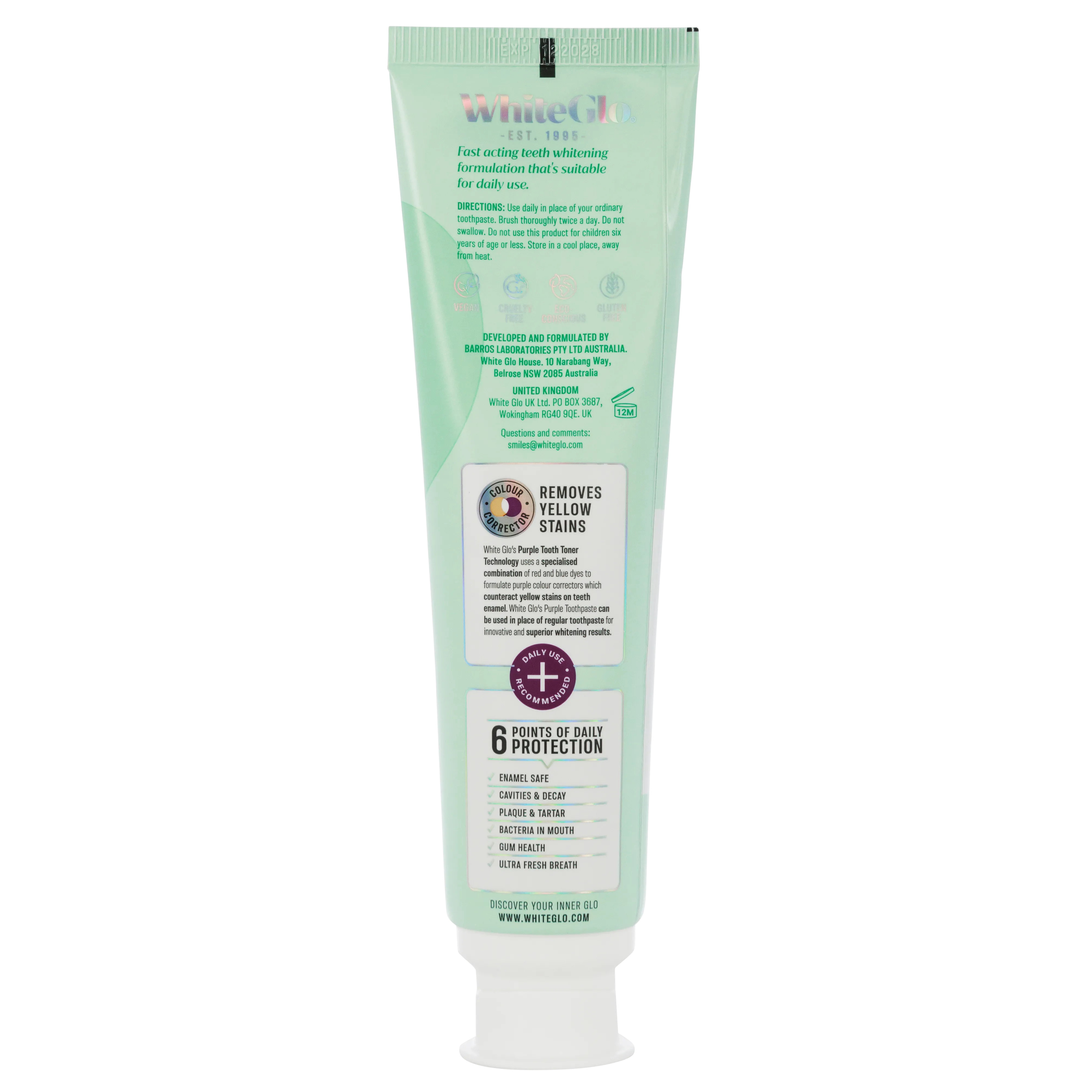 Purple Tooth Toner Toothpaste