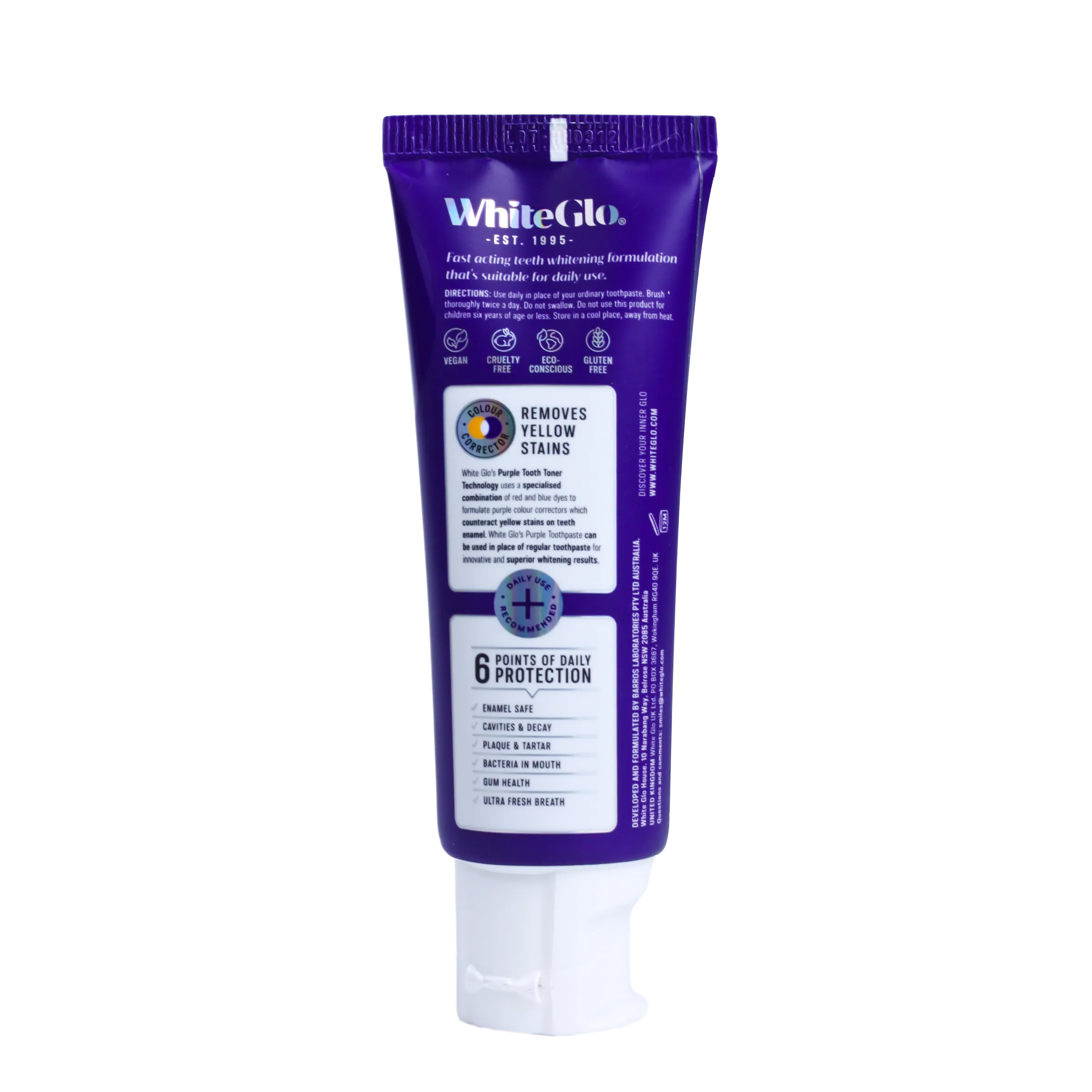 Purple Tooth Toner Toothpaste