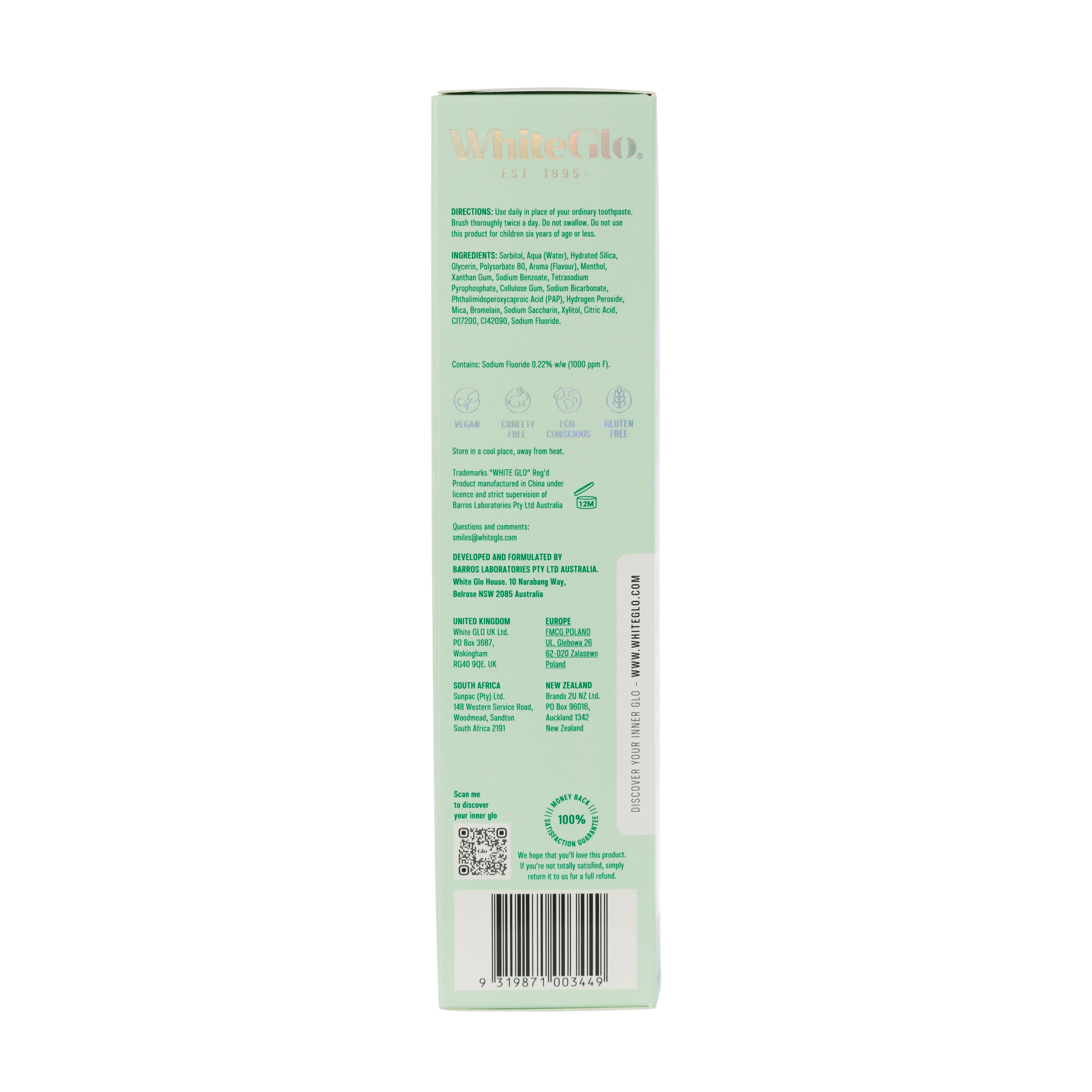 Purple Tooth Toner Toothpaste