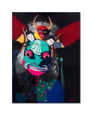 "ORACLE - BOLIVIANOS" Soft Pastel on Sandpaper