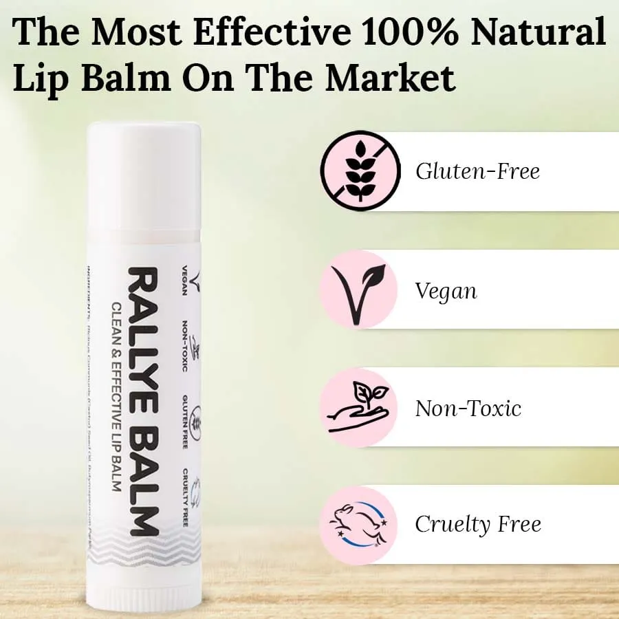 Rallye Balm - Organic Lip Balm - Twist Up Case