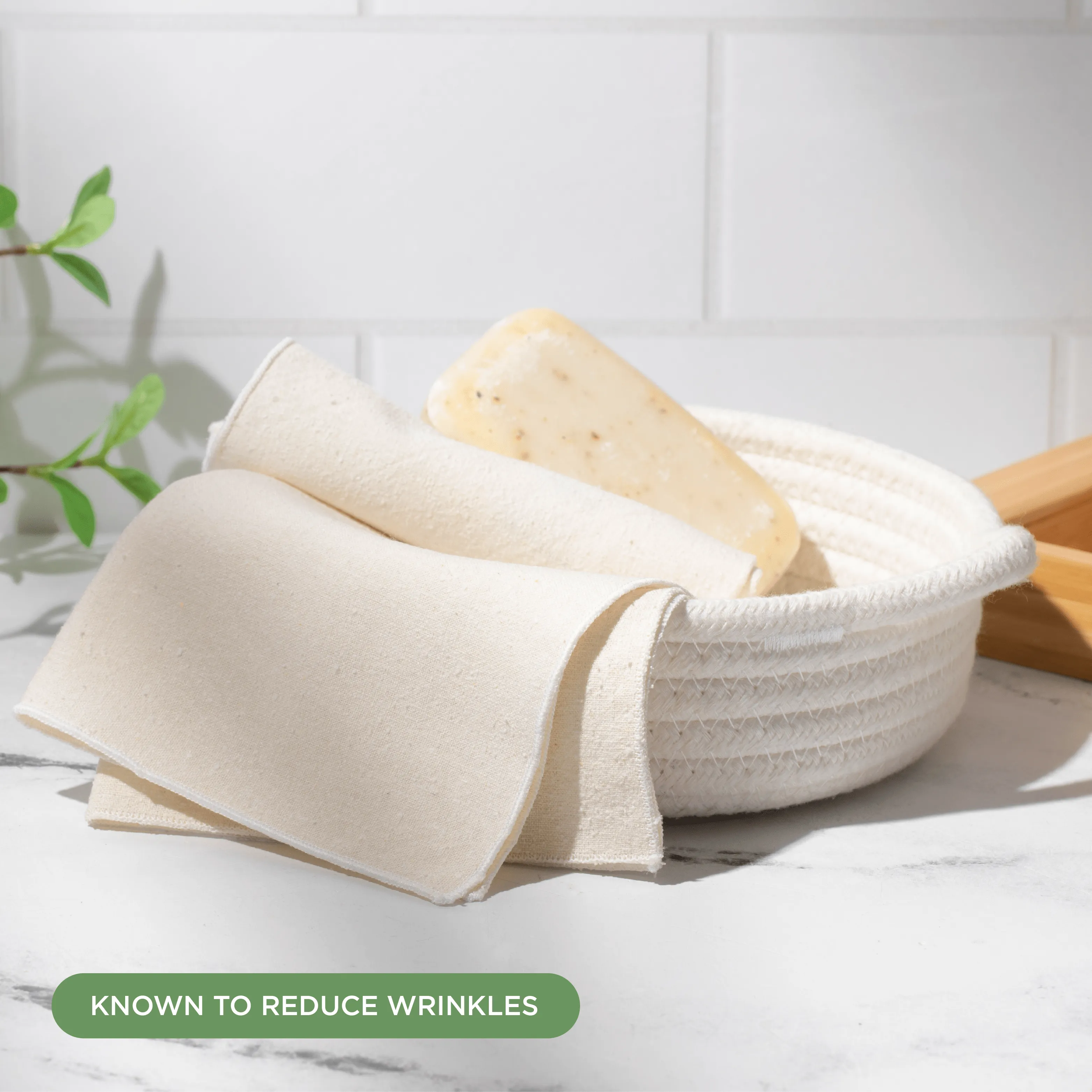 Raw Silk Skincare Washcloths - 1 Pack