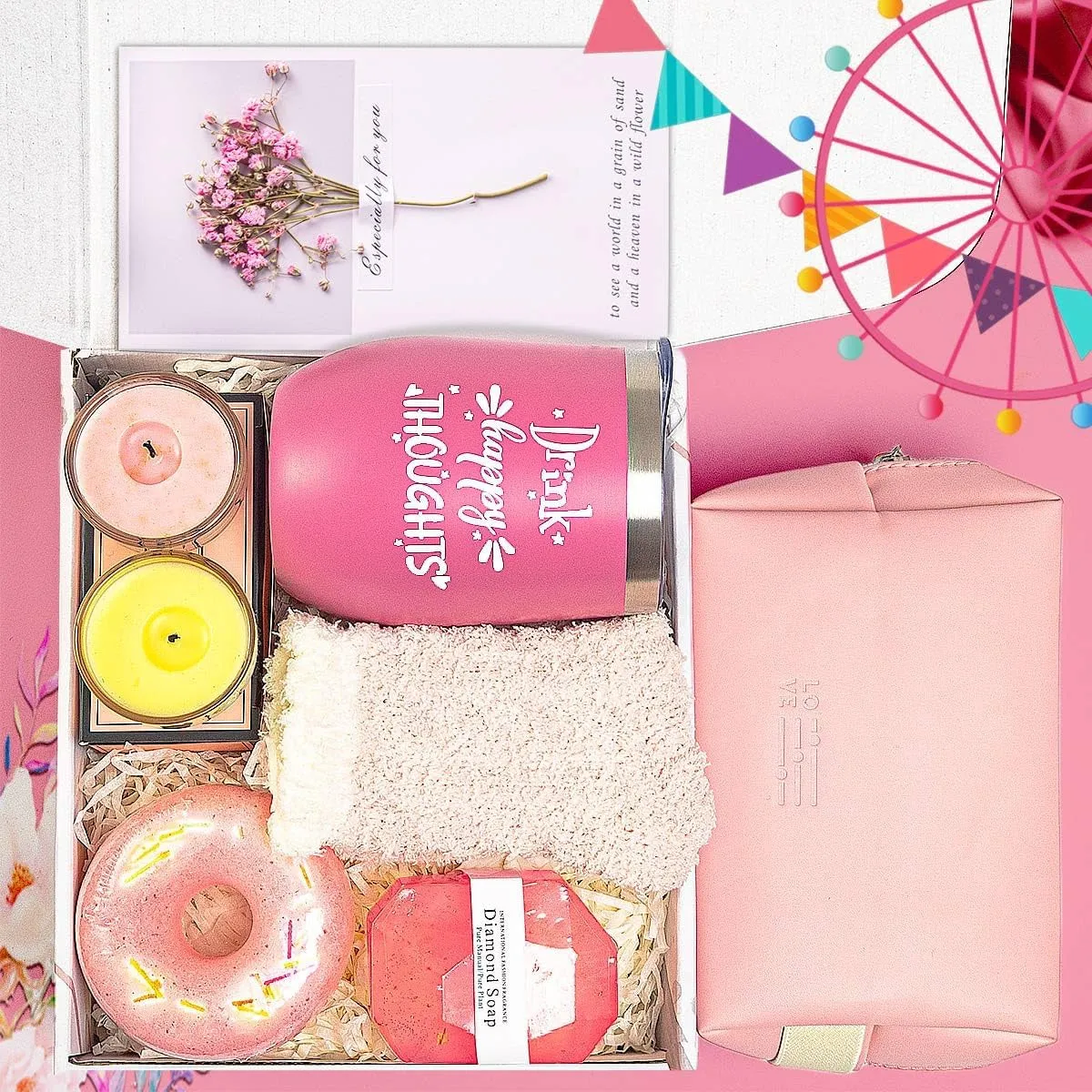 Relaxing Spa Gift Box Basket