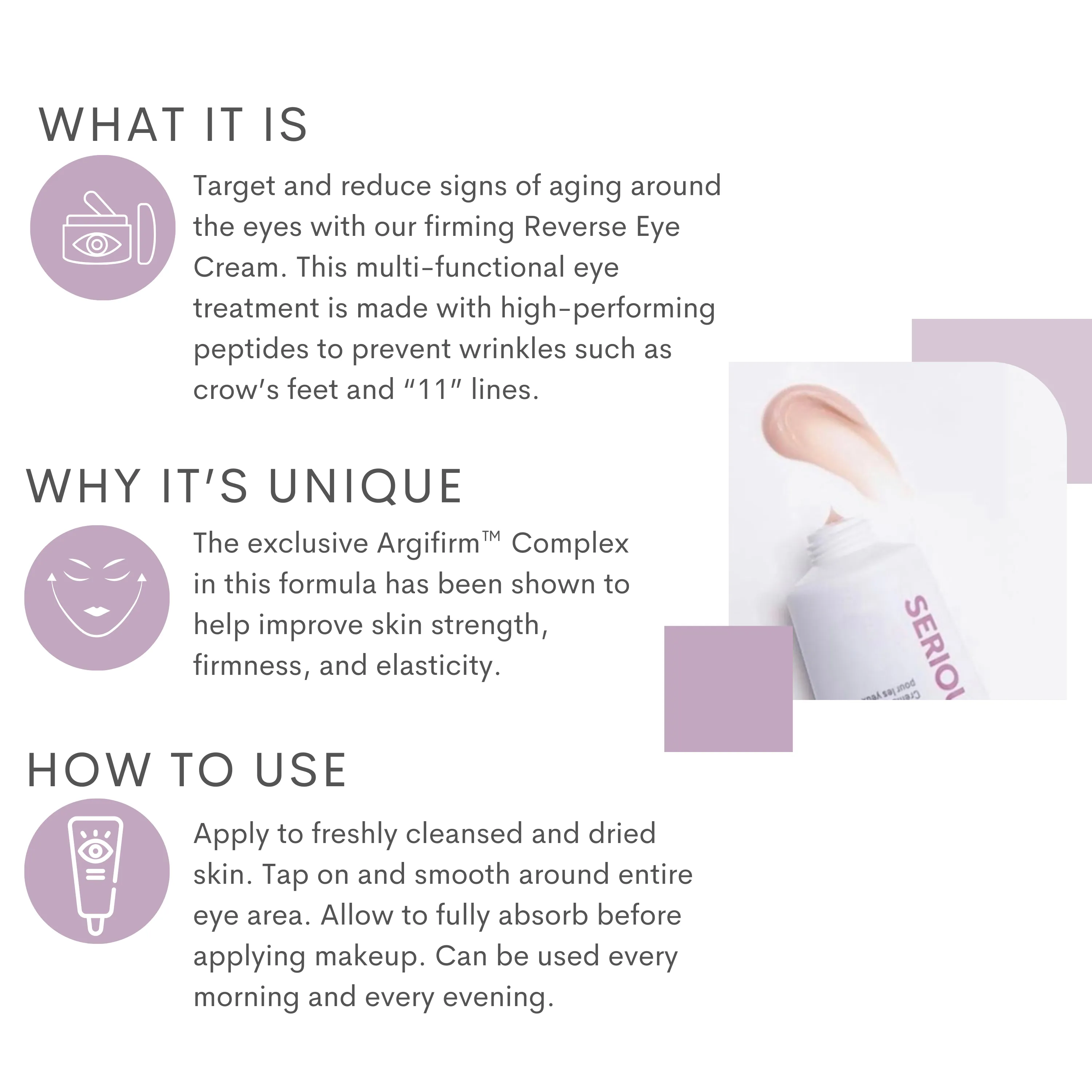 Reverse Lift Eye Cream 1 fl.oz