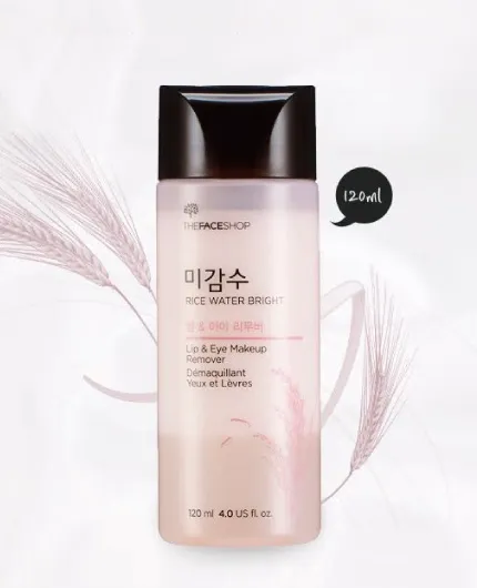 Rice Water Bright Lip & Eye Makeup Remover