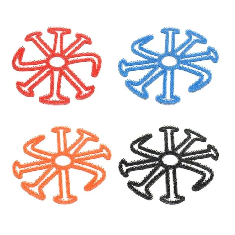 Riding Silicone Helmet Inner Pad Anti-Pressure Hair Breathable Portable Helmet Pad(Red)