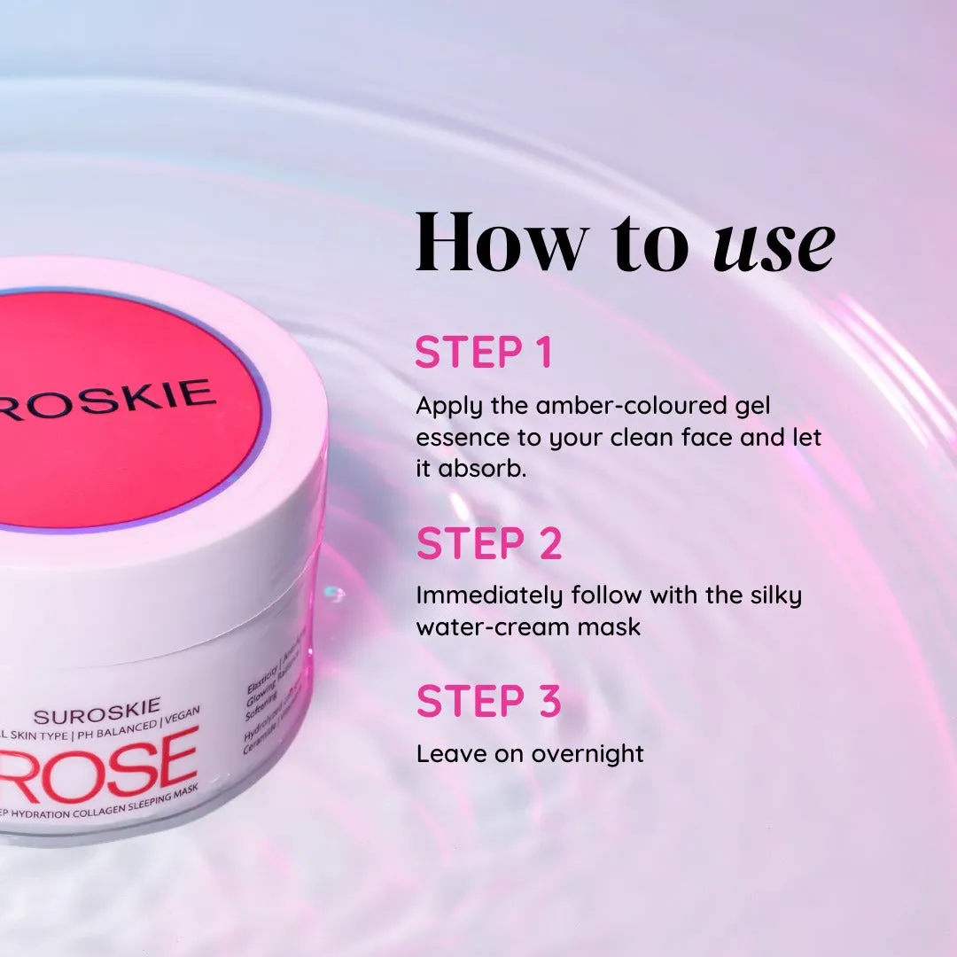 ROSE DEEP HYDRATION COLLAGEN SLEEPING MASK Freebie