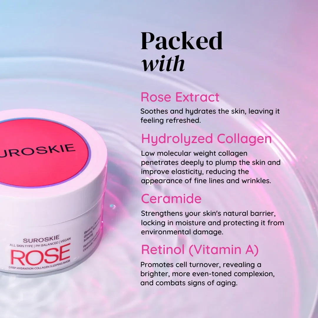 ROSE DEEP HYDRATION COLLAGEN SLEEPING MASK Freebie