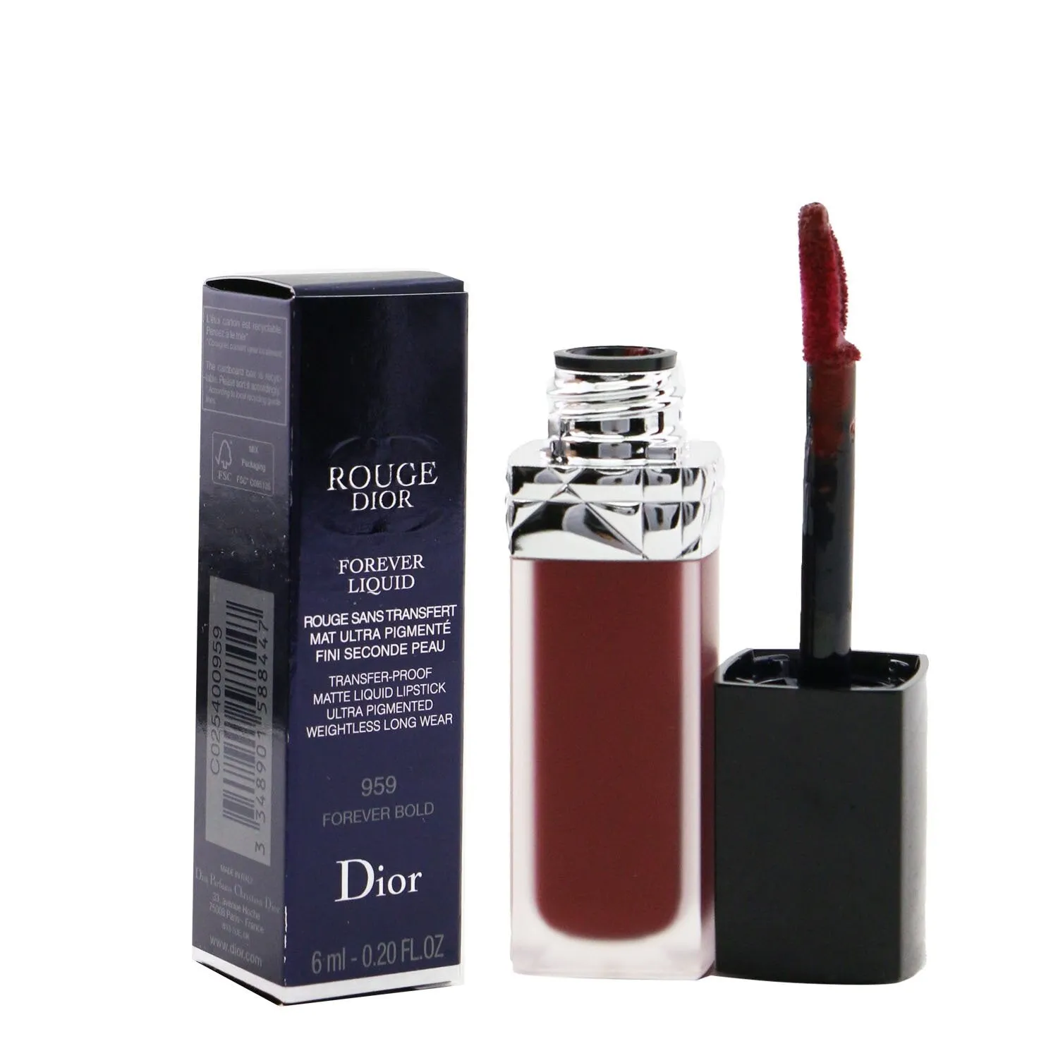 Rouge Dior Forever Matte Liquid Lipstick - # 959 Forever Bold