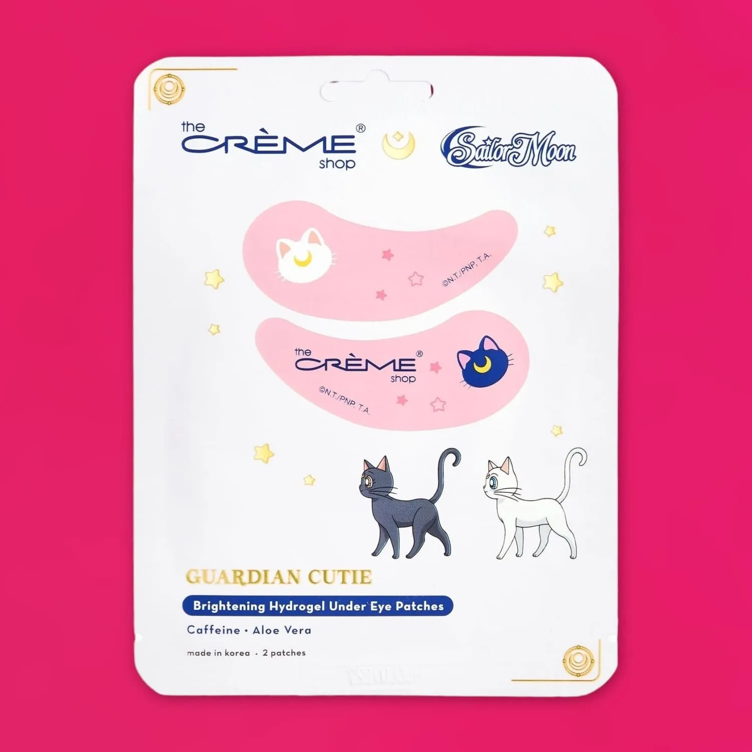 Sailor Moon Luna Guardian Cutie Hydrogel Under Eye Patches