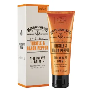 Scottish Fine Soaps 75ml Thistle & Black Pepper Aftershave Balm