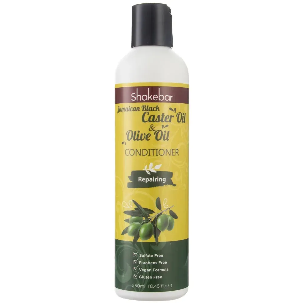 Shakebar Castor Oil & Argan Oil shampoo   conditioner