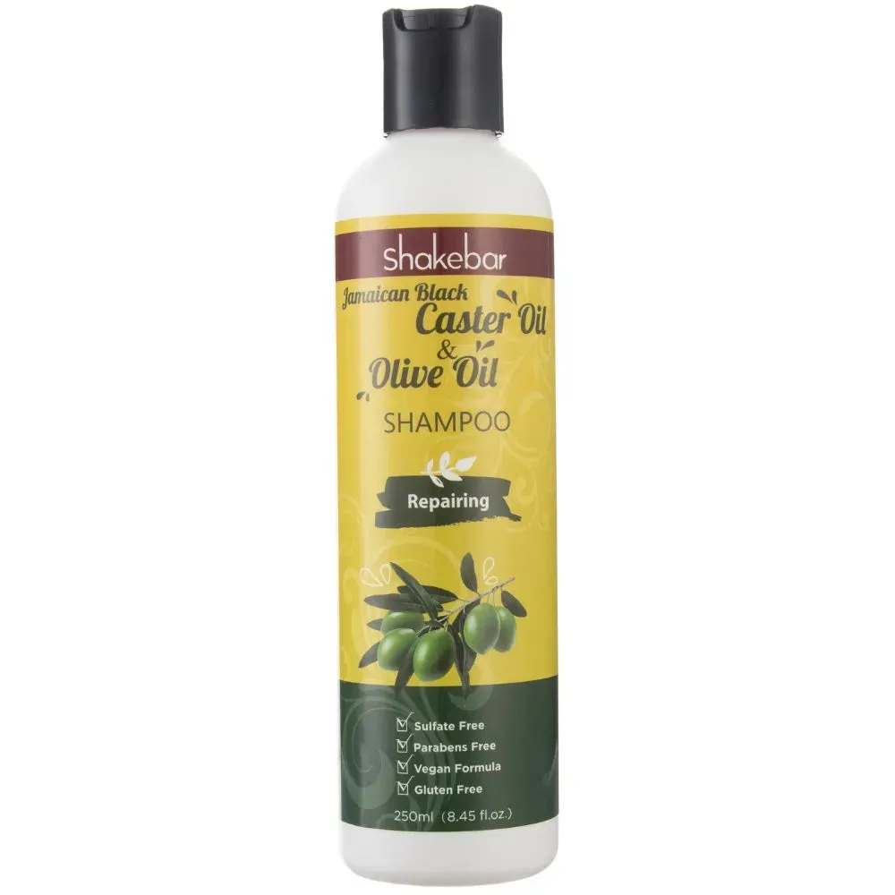 Shakebar Castor Oil & Argan Oil shampoo   conditioner