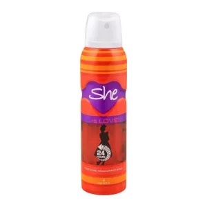 SHE BODY SPRAY LOVE 150ML