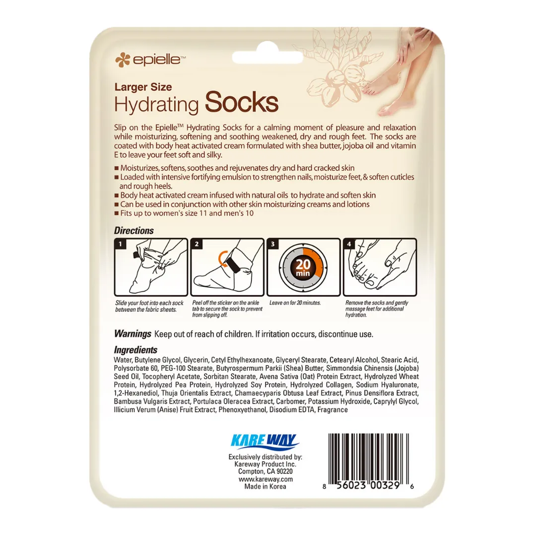 Shea Butter, Jojoba & Vitamin E Hydrating Socks