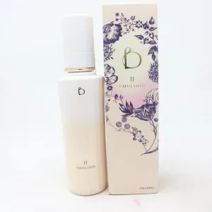 Shiseido Benefique Emulsion Ii  5oz/150ml New With Box