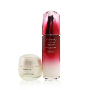 SHISEIDO - Defend & Regenerate Power Wrinkle Smoothing Set: Ultimune Power Infusing Concentrate N 100ml   Benefiance Wrinkle Smo