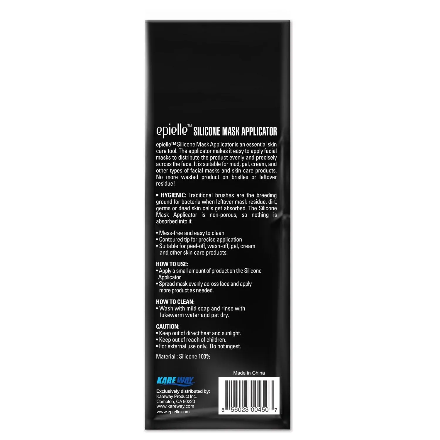 Silicone Mask Brush Applicator