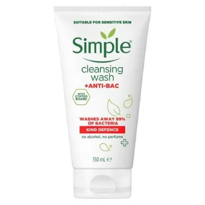 Simple Cleansing Wash   Anti-Bac 150 ml