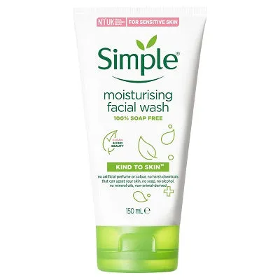 Simple Moisturising Facial Wash 150 ml