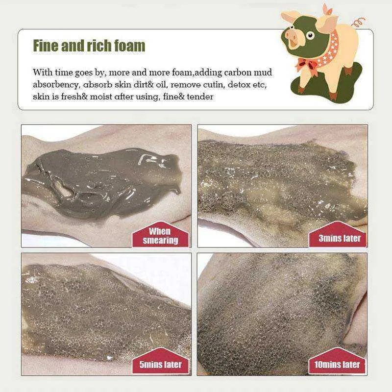 Skin Care Nutrition Repair Facial Masks Carbonated Bubble Clay Moisturizing Cream