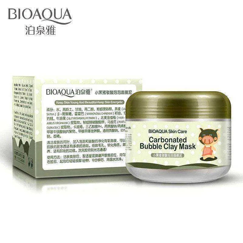 Skin Care Nutrition Repair Facial Masks Carbonated Bubble Clay Moisturizing Cream