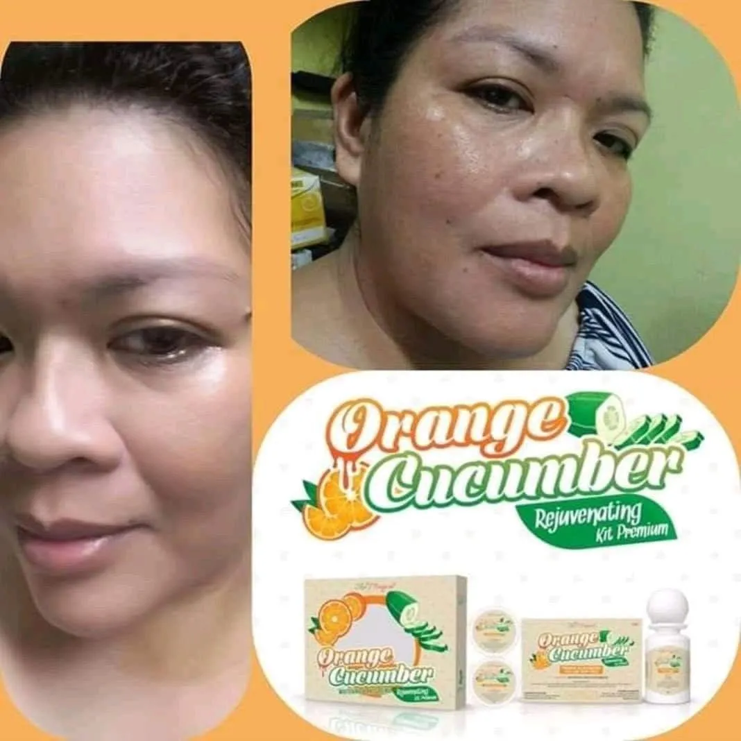 Skin Magical Orange Cucumber Whitening and Anti-aging Rejuvenating Set