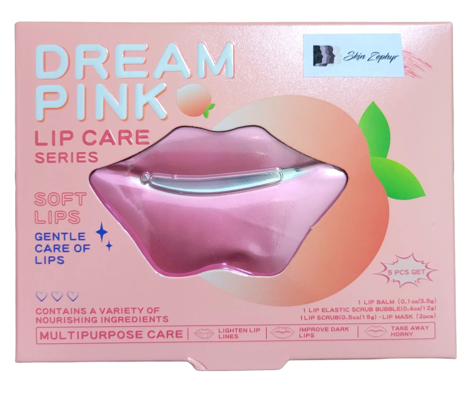 Skin Zephyr Dream Pink Lip Care Series Set