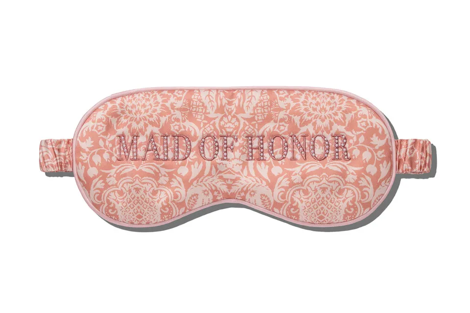 Slip slip sleep mask - maid of honour