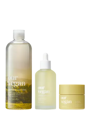 Soothing 3-Step Set (Toner   Serum   Cream)