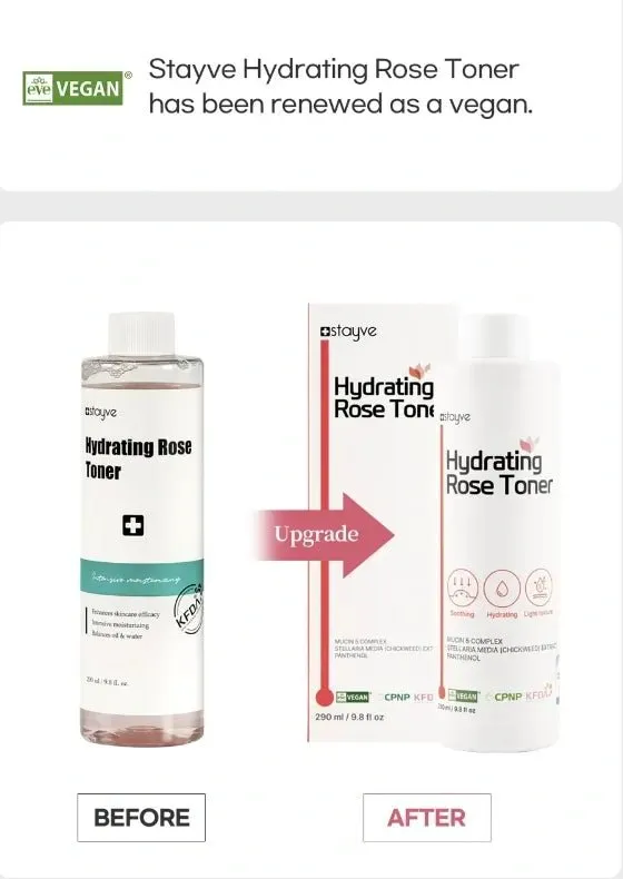 Stayve Hydrating Rose Toner