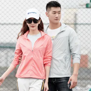 Sun Resistant Clothes Outdoor Sun-Proof Clothes Women's Elastic Breathable Men's UV Resistance Sun-Protective Clothing
