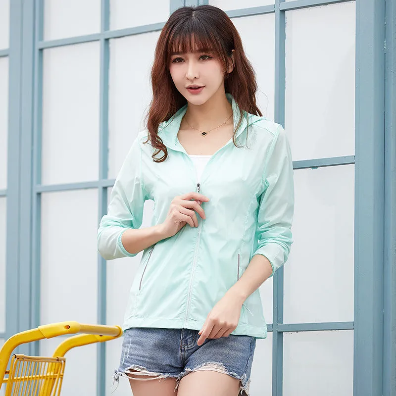 Sun Resistant Clothes Outdoor Sun-Proof Clothes Women's Elastic Breathable Men's UV Resistance Sun-Protective Clothing