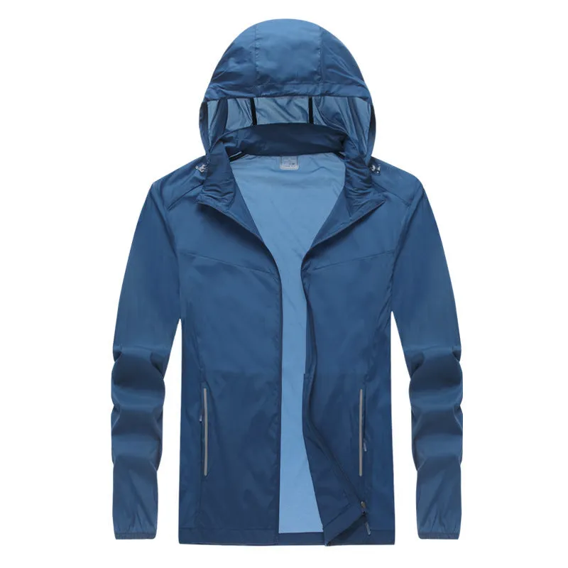 Sun Resistant Clothes Outdoor Sun-Proof Clothes Women's Elastic Breathable Men's UV Resistance Sun-Protective Clothing